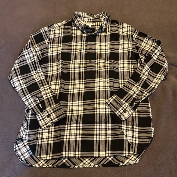 Uniqlo Other - Uniqlo x J.W. Anderson Flannel Popover Shirt